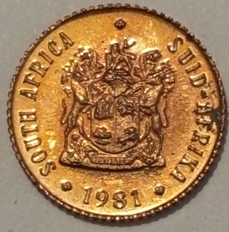 1981 HALF CENT
