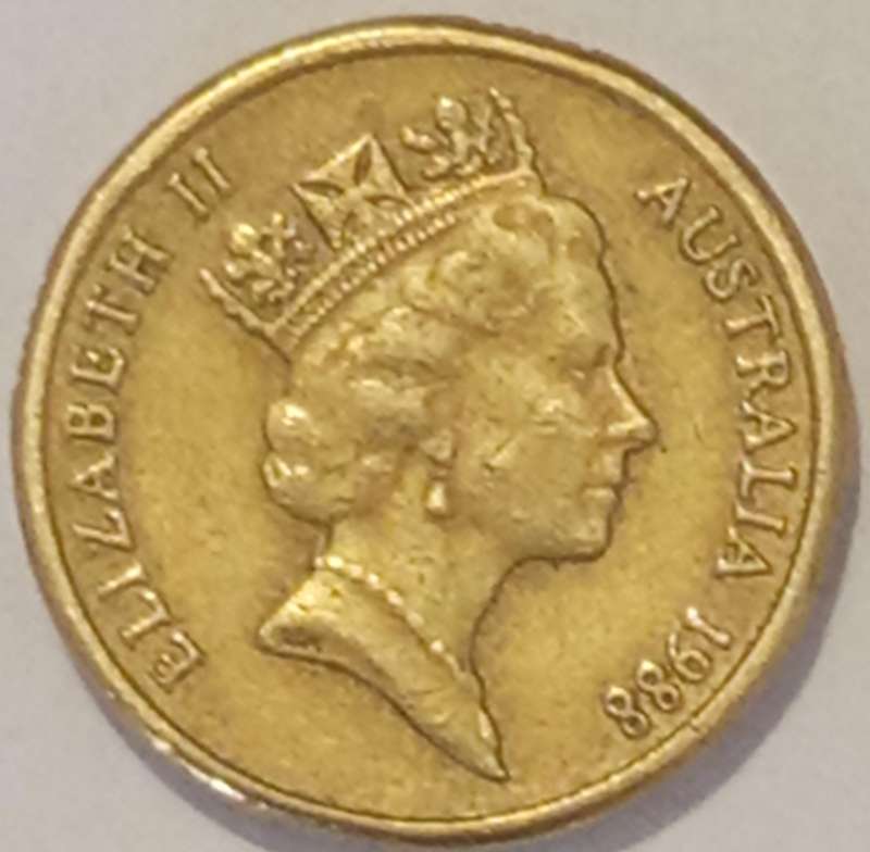1988 TWO DOLLARS AUSTRALIA