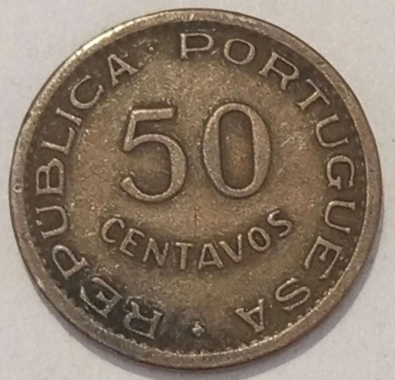 1957 50 CENTAVOS MOZAMBIQUE