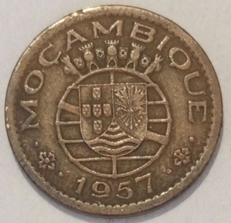 1957 50 CENTAVOS MOZAMBIQUE