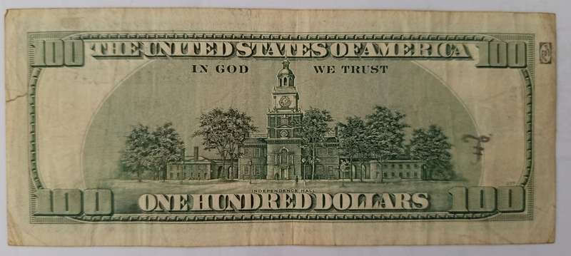 2006 $100 DOLLARS BANKNOTE USA