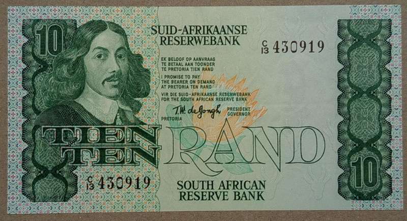 1978 T.W. de Jongh UNC R10