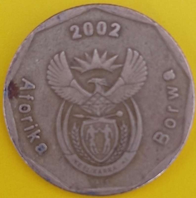 2002 'CRICKET' FIFTY CENT COIN