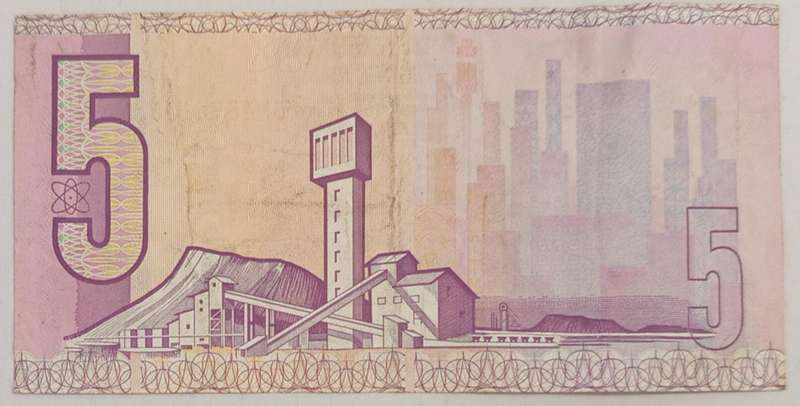 C. L. STALS R5 (1990-94) BANKNOTE