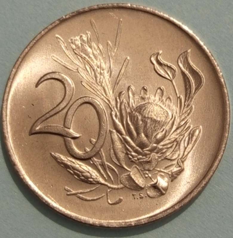 1968 TWENTY CENT***AFRIKAANS***