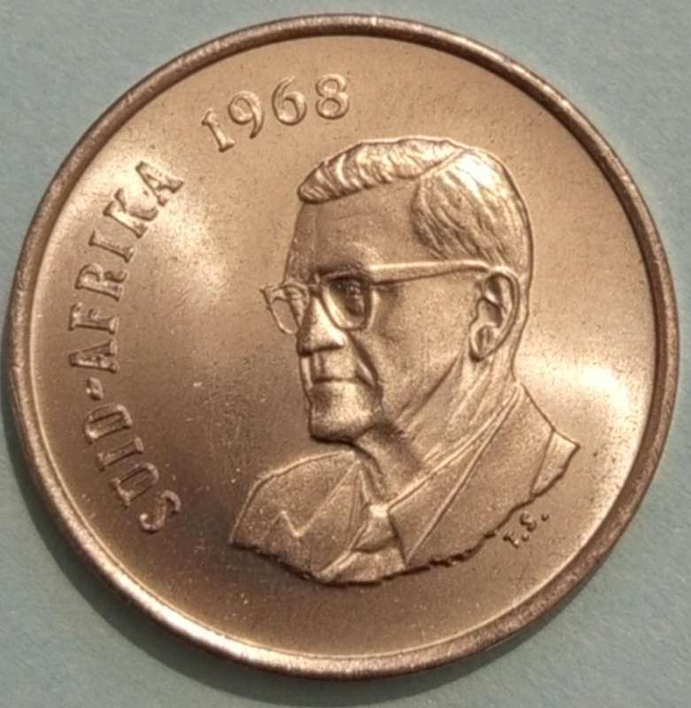 1968 TWENTY CENT***AFRIKAANS***