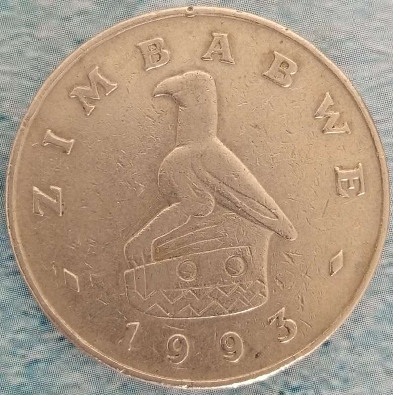 1995 ZIMBABWE $1 COIN