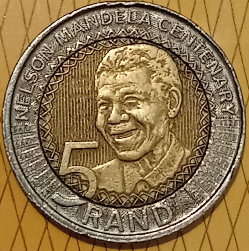 2018 MANDELA R5 COIN