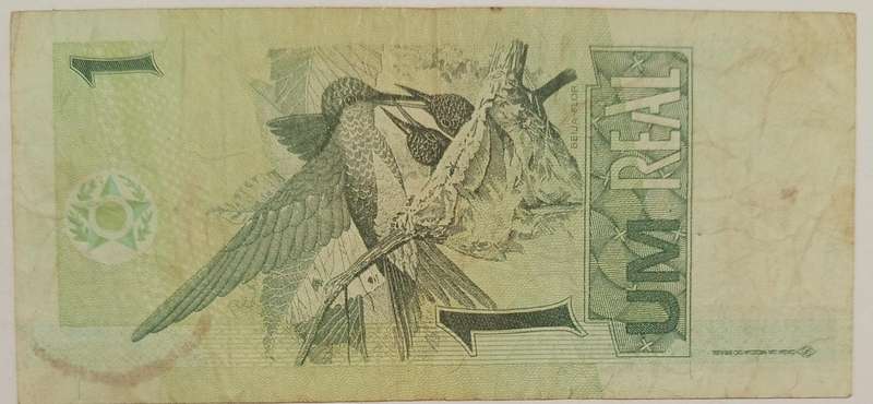ONE REAL BRAZIL BANKNOTE