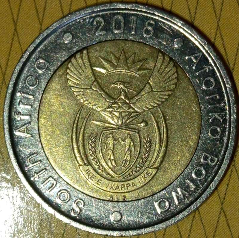 2018 MANDELA R5 COIN