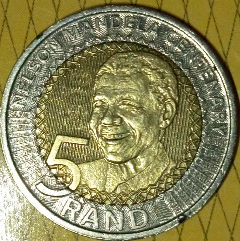 2018 MANDELA R5 COIN