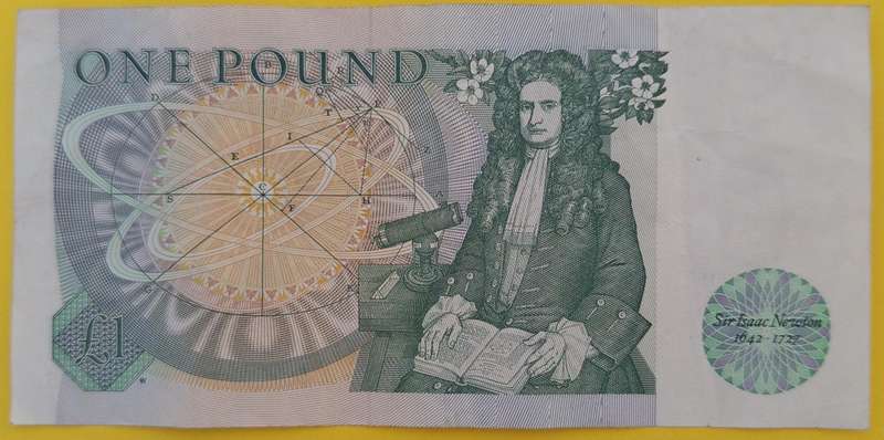 UK £1 BANKNOTE