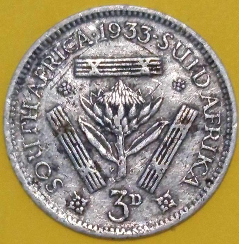 1933 SA Ticket/3d