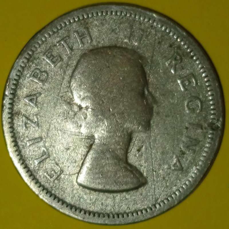 1953 SA ONE SHILLING