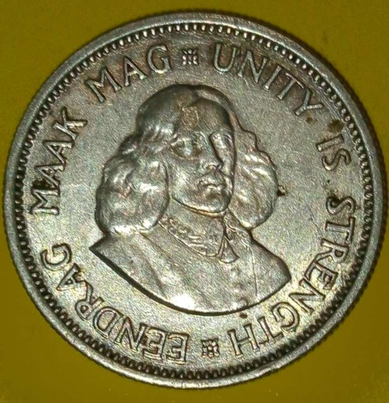 1961 SA TEN CENT COIN