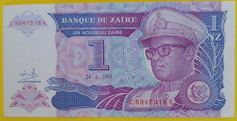 1993 1 NOUVEAU ZAIRE