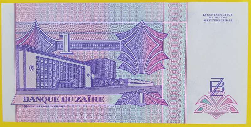 1993 1 NOUVEAU ZAIRE