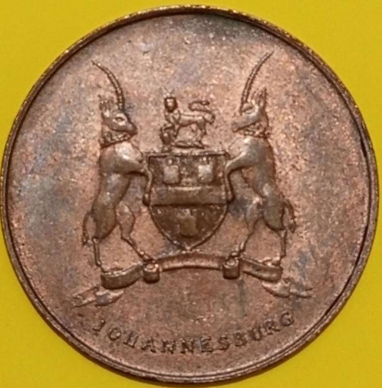 1966 BRONZE JOHANNESBURG MEDALLION