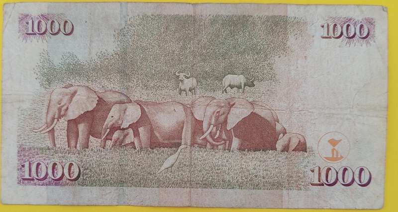KENYA 1000 SHILLINGS BANKNOTE