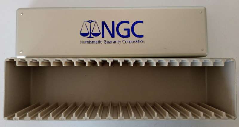 NGC CONTAINER FOR GRADED COINS