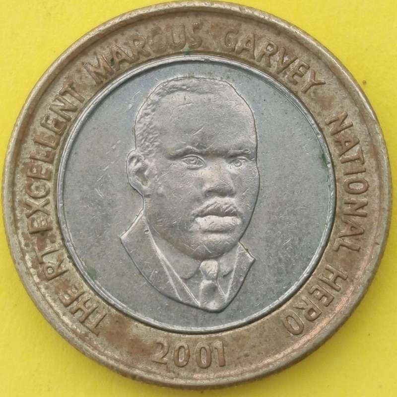 2001 JAMAICA $20 COIN