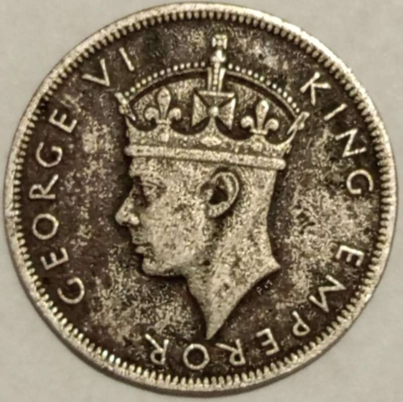 1947 HALF CROWN SOUTHERN RHODESIA