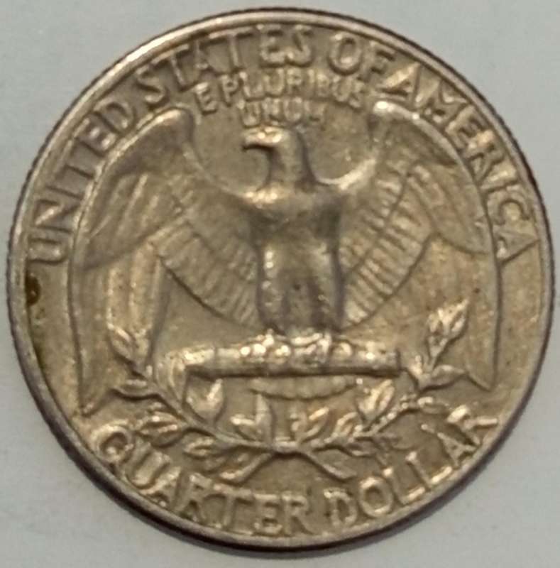 1967 QUARTER DOLLAR USA