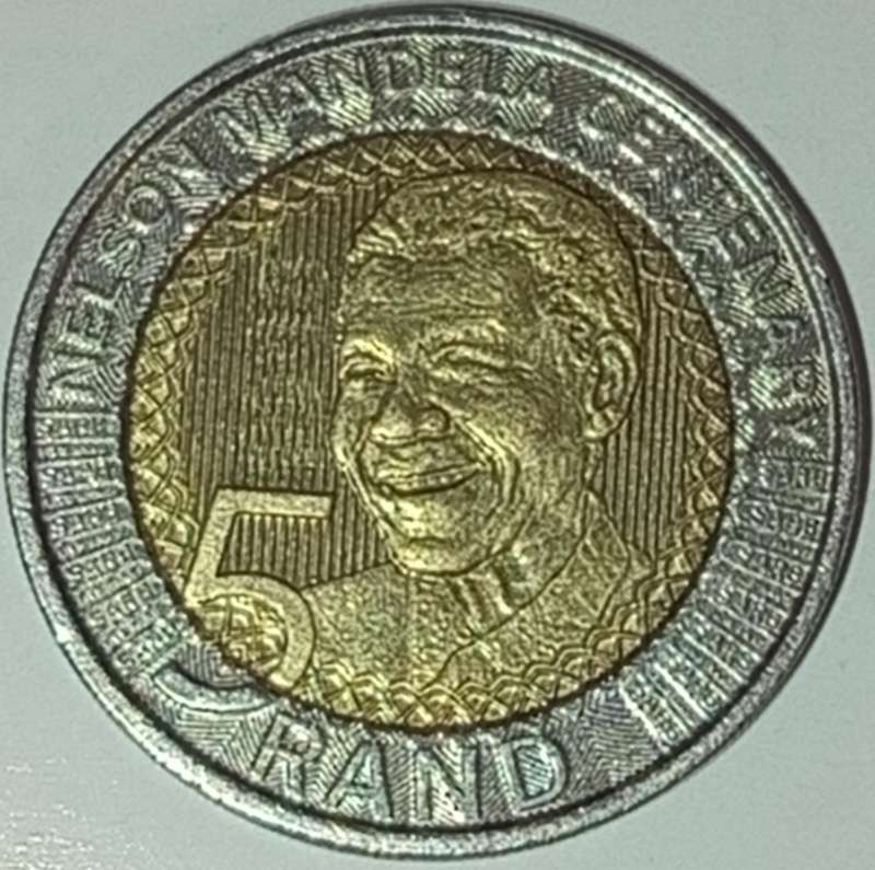 2018 MANDELA R5 COIN