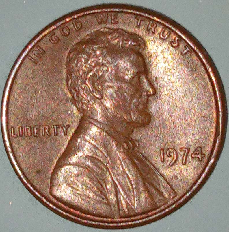 1974 USA ONE CENT