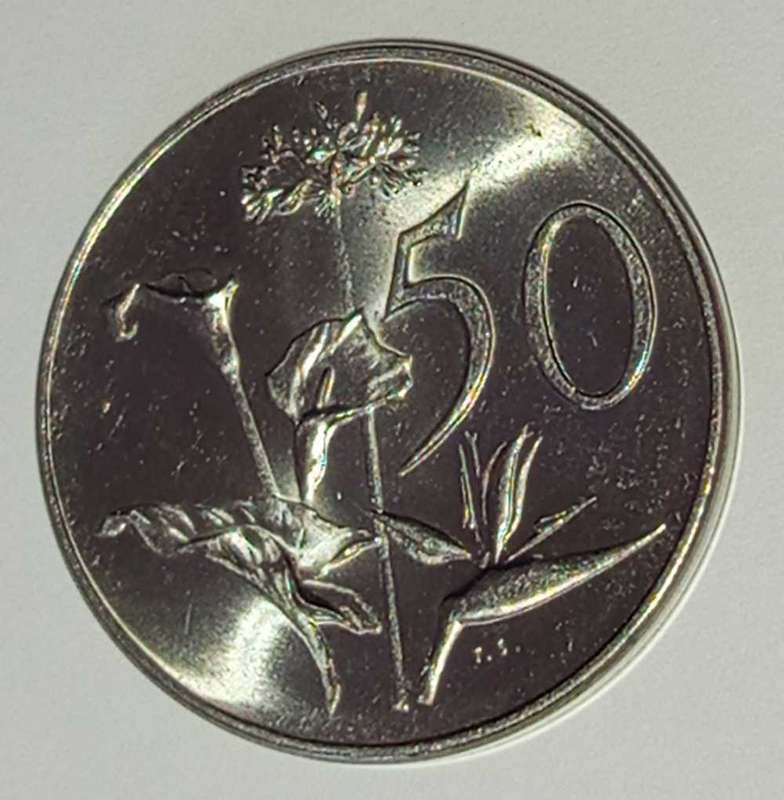 1965 Fifty cent Afrikaans