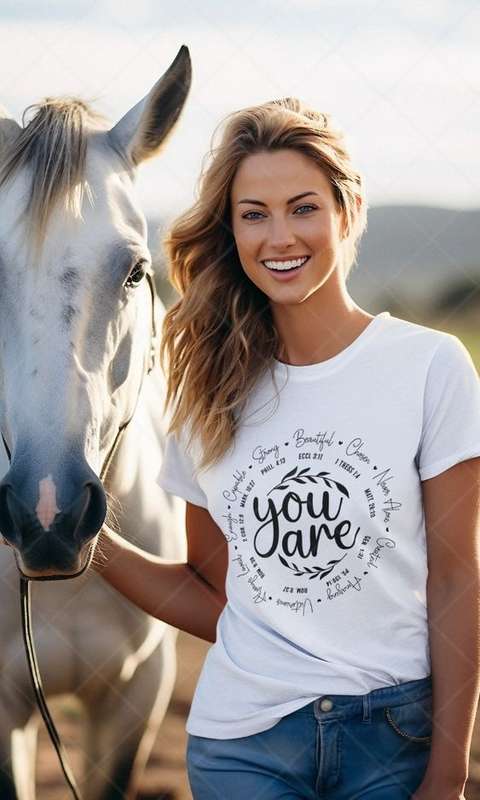 You Are Beautiful - Kids & Adult Christian Tshirt (Select Size at Checkout)