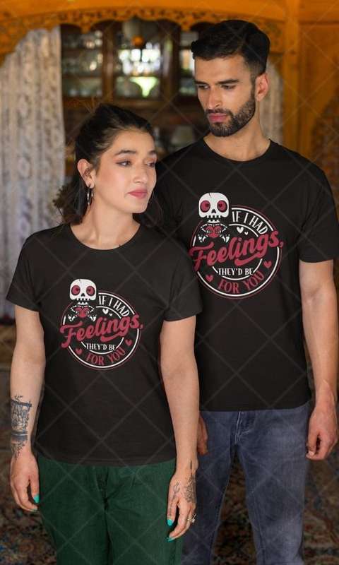 If I Had Feelings They Would Be For You - Adult & Kids Valentine Tshirt (Select Size at Checkout)