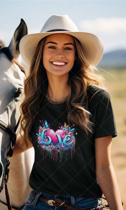 Love - Kids & Adult Valentine Tshirt (Select Size at Checkout)
