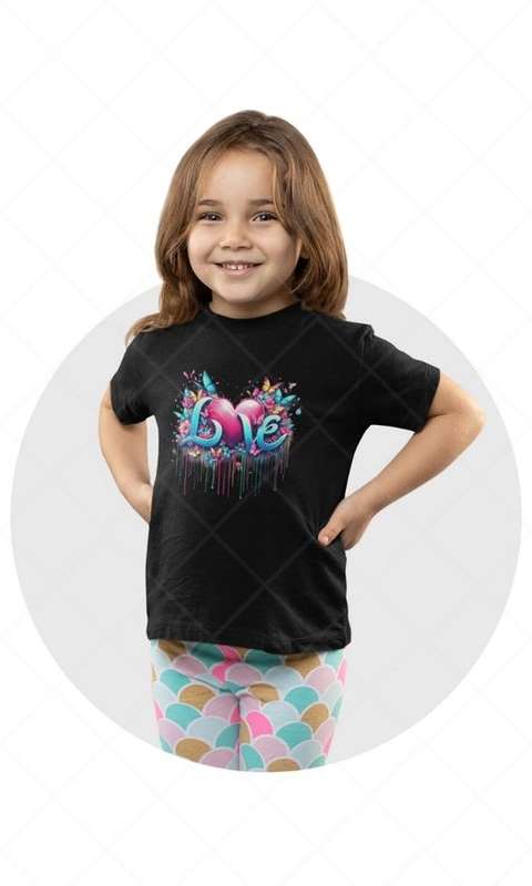 Love - Kids & Adult Valentine Tshirt (Select Size at Checkout)