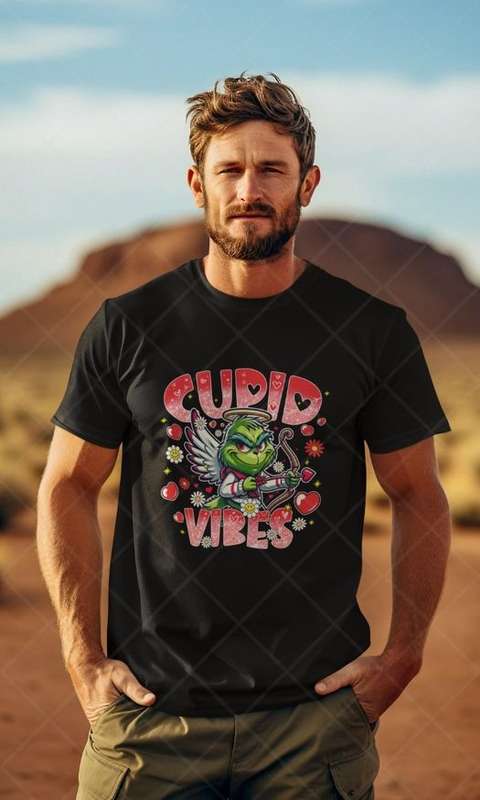 Cupid Vibes -  Adult & Kids Valentine Tshirt (Select Size at Checkout)
