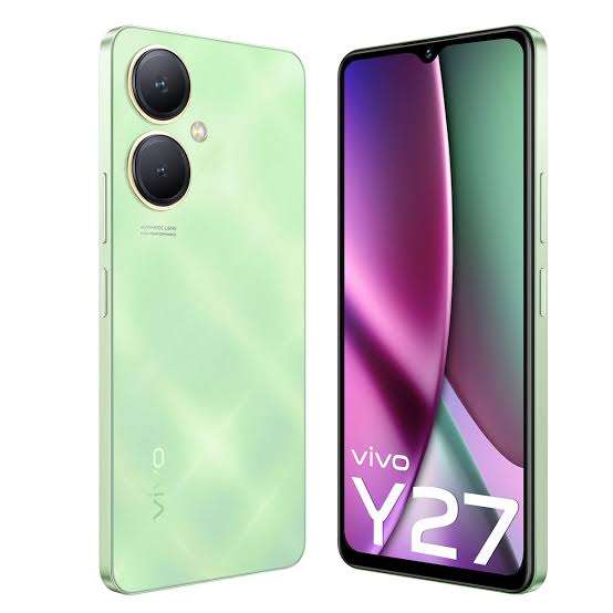 New Vivo Y27s with Cover- Green
