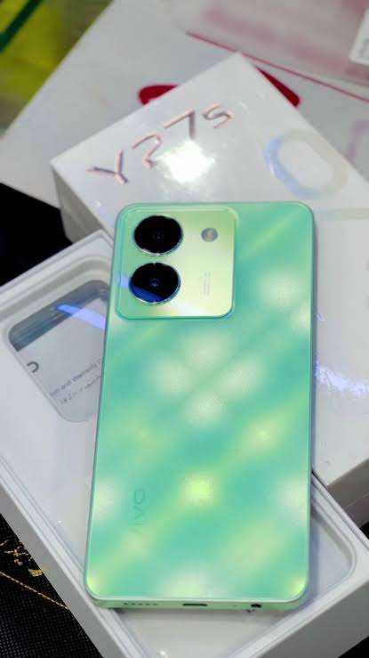 New Vivo Y27s with Cover- Green