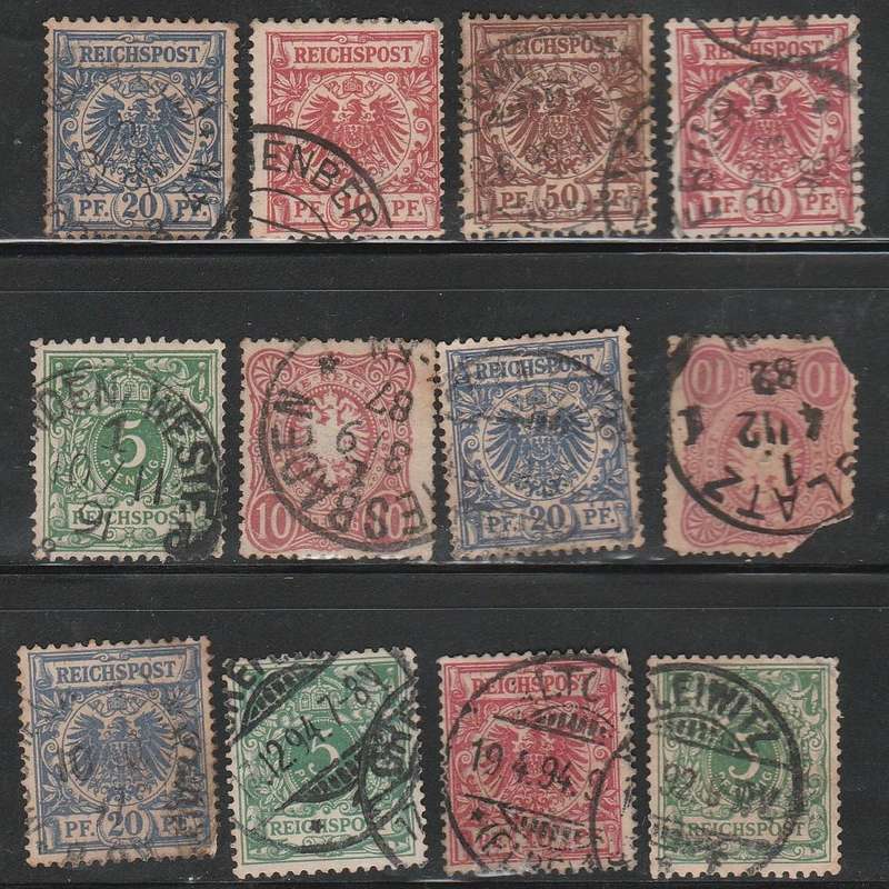 GERMAN EMPIRE 1889-1900