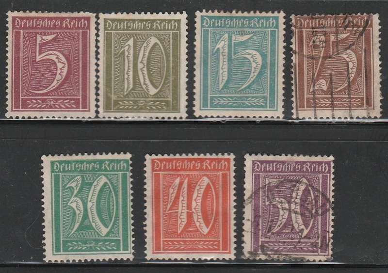 GERMAN EMPIRE 1921