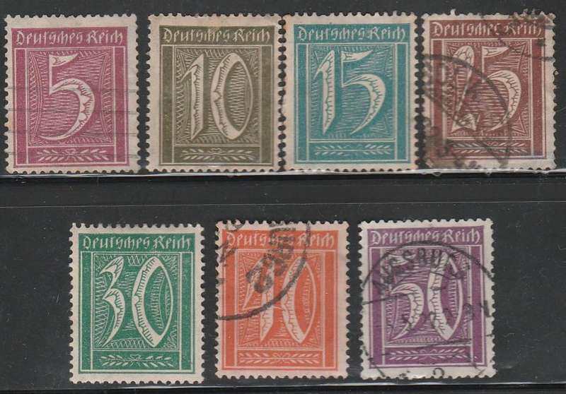 GERMAN EMPIRE 1921