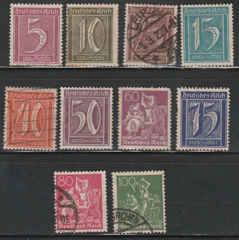 GERMAN EMPIRE 1922