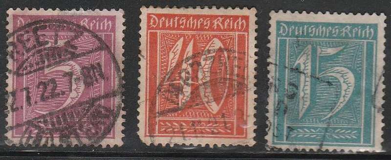 GERMAN EMPIRE 1922