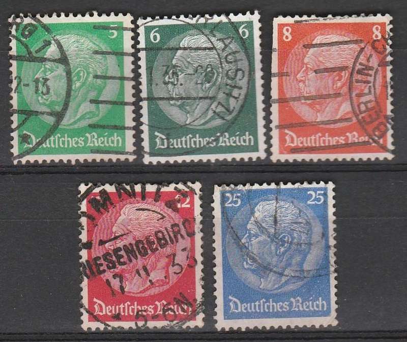 GERMAN EMPIRE 1932/33