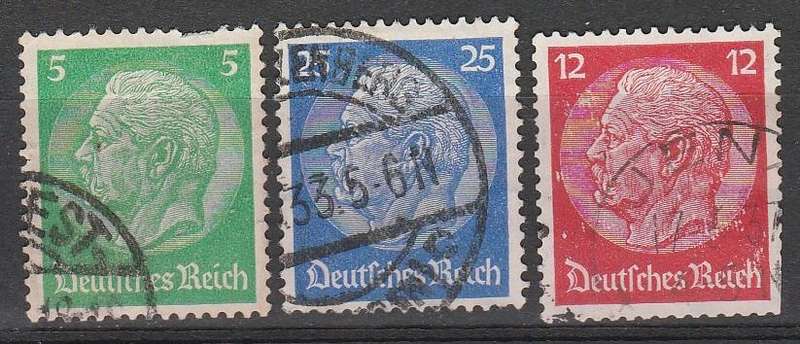 GERMAN EMPIRE 1932/33