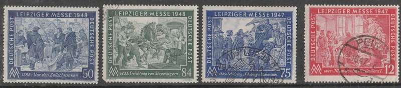 GERMANY ALLIED OCC. ZONE 1947 LIEBZIG