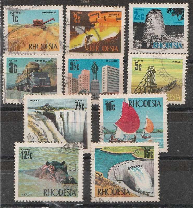 RHODESIA 1970/73
