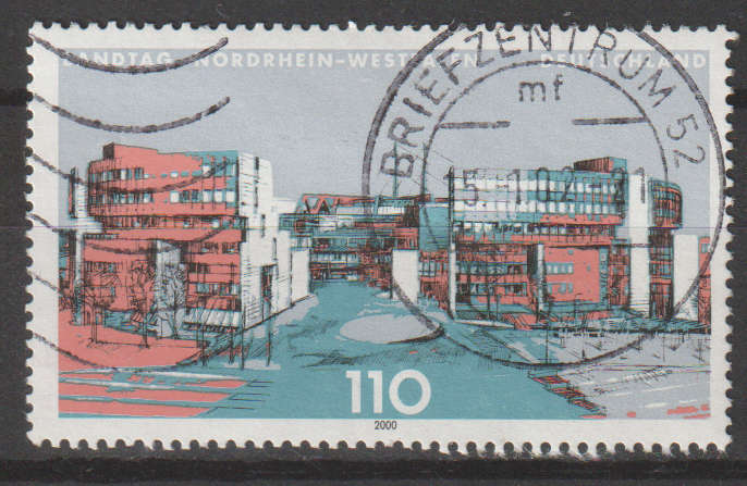 GERMANY 2000 State Parliaments - Düsseldorf  ULH SG 2957
