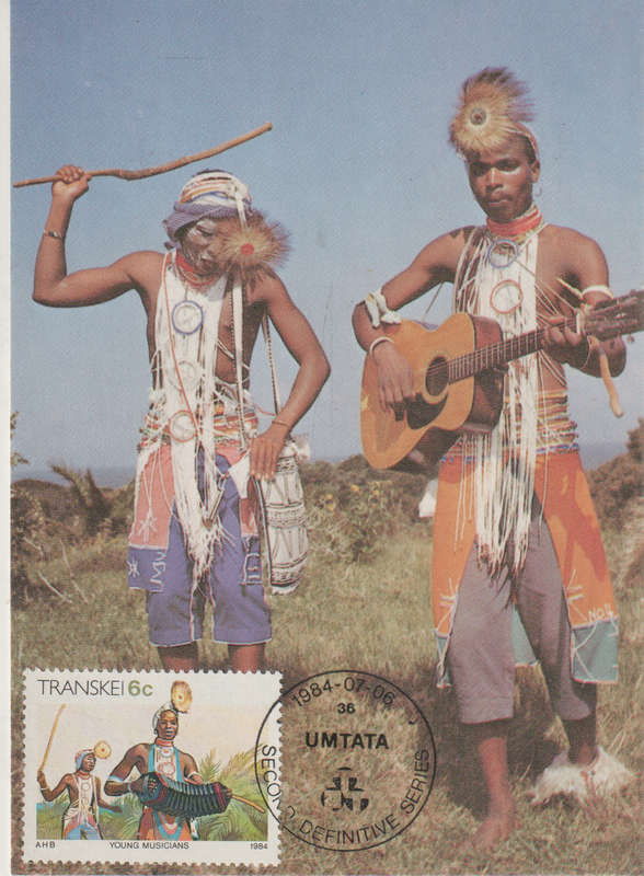 MINT POST CARD/MAXI CARD TRANSKEI DEFINITIVE