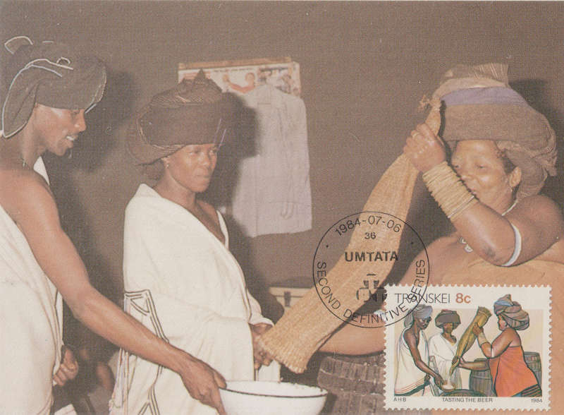 MINT POST CARD/MAXI CARD TRANSKEI DEFINITIVE