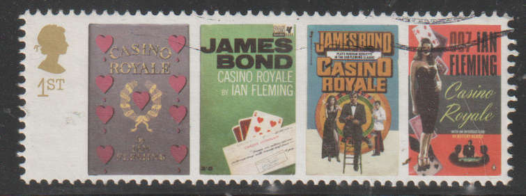 ENGLAND 2008 The 100th Anniversary of the Birth of Ian Fleming ULH SG 2797